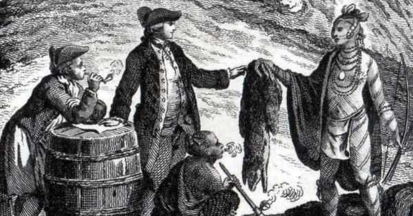 claimed land in new world to profit from fur trading